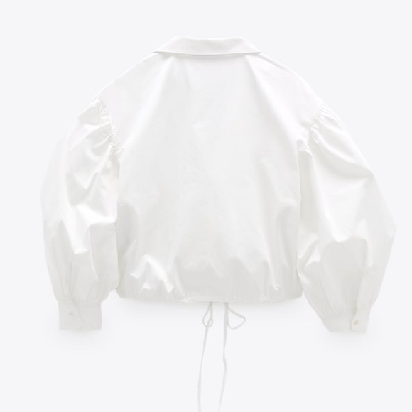 COPY - Zara Poplin Top - Picture 3 of 4